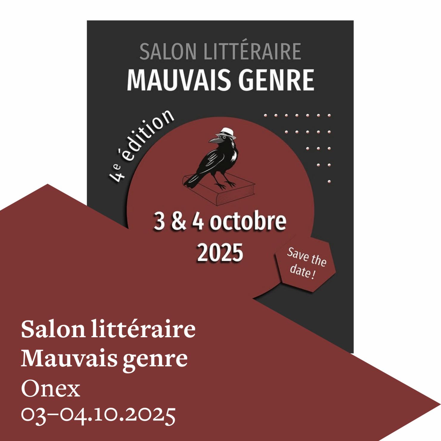 Salon littéraire Mauvais genre