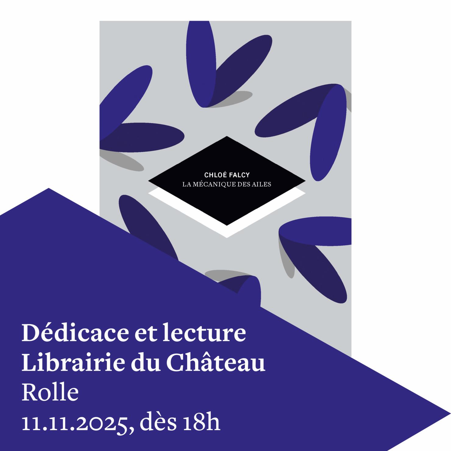 Dédicace et lecture Chloé Falcy