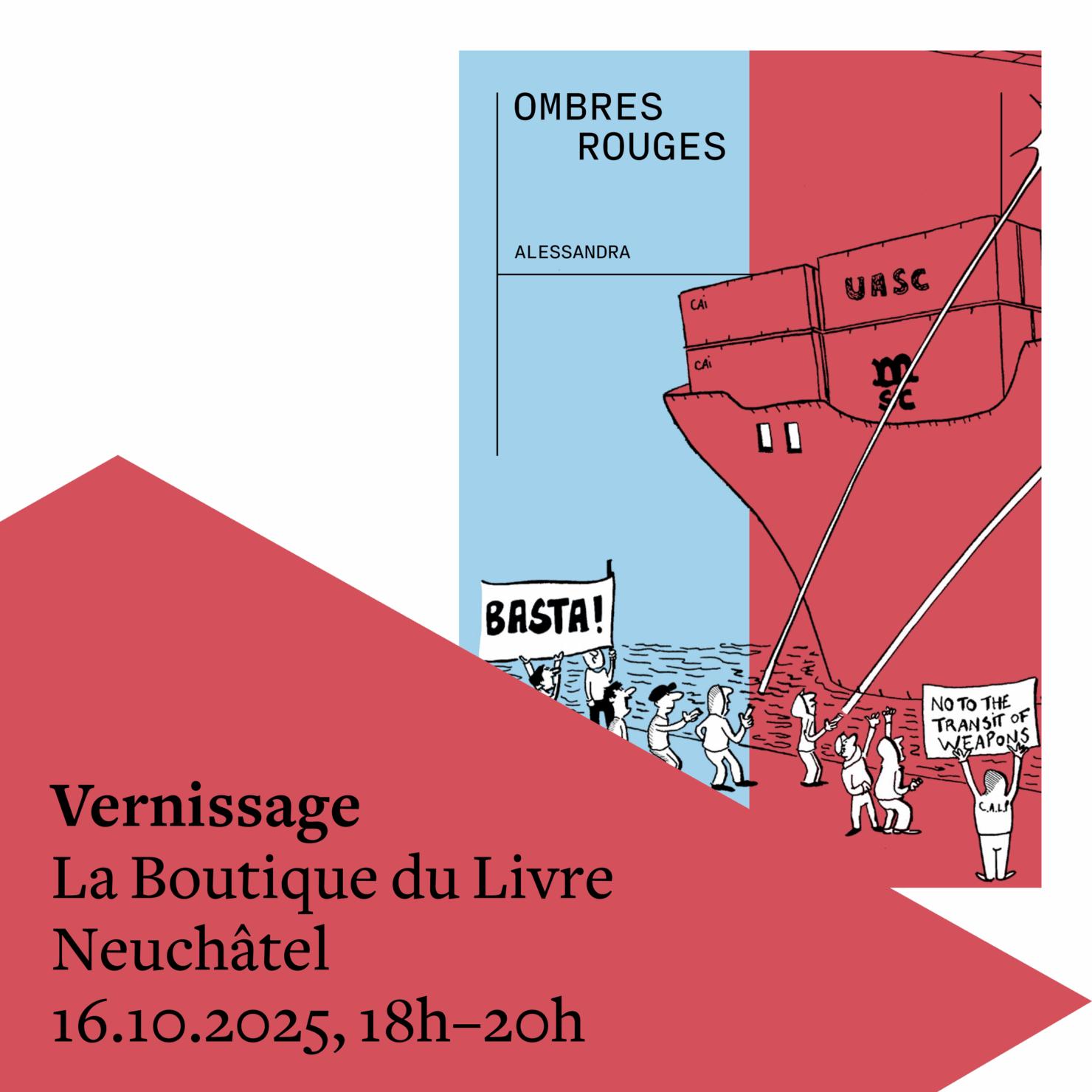 Vernissage Ombres rouges