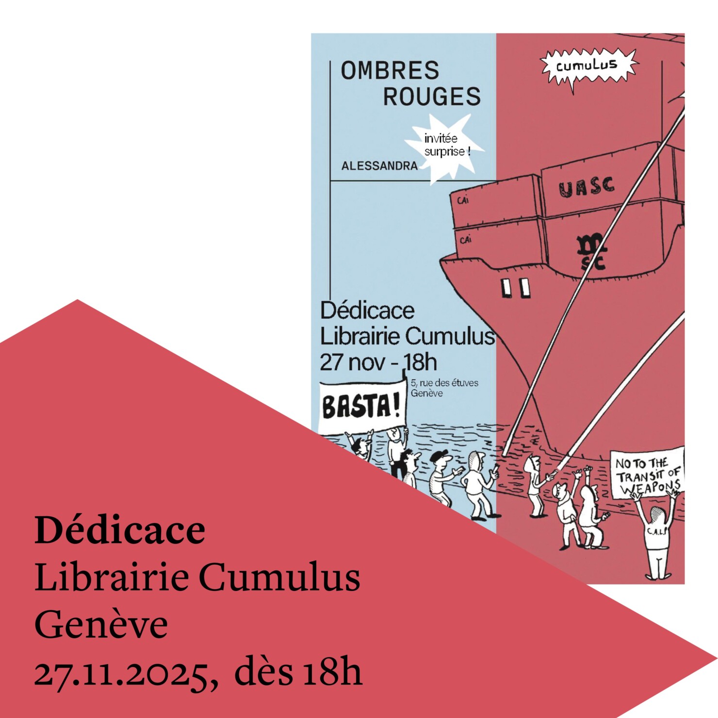 Dédicace librairie Cumulus